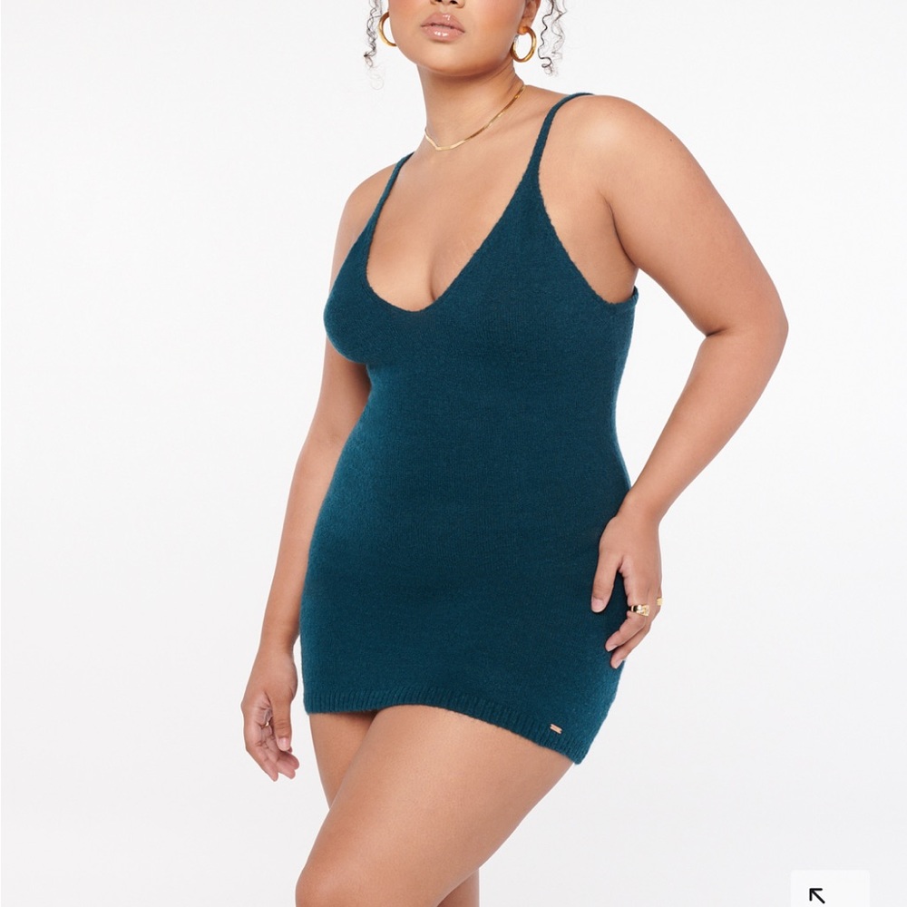 Savage X Fenty Fuzz Fit Knit Sweater Slip